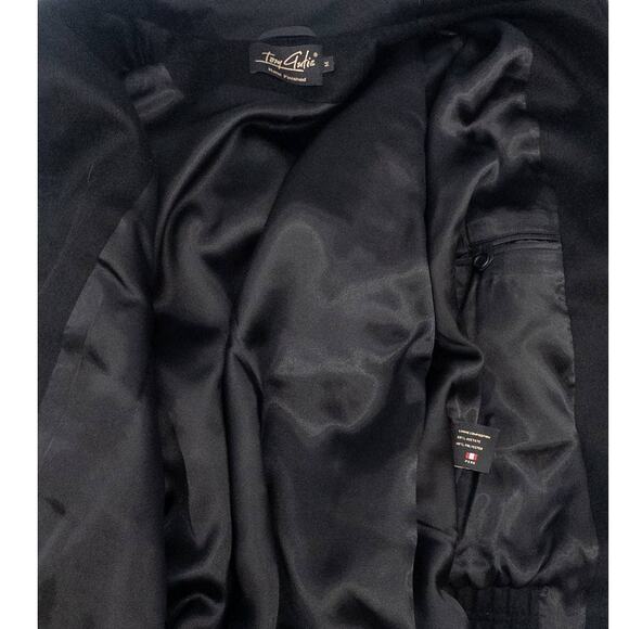 Tom Gutie Women's Baby Alpaca Bomber Jacket Coat Medium - Picture 12 of 13